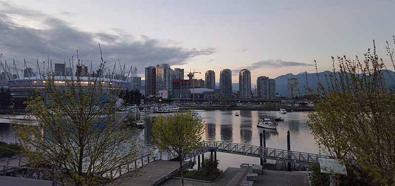 Vancouver downtown i Kanada